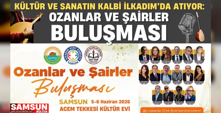 İlkadım'da Ozanlar ve Şairler Buluşması yaşanacak