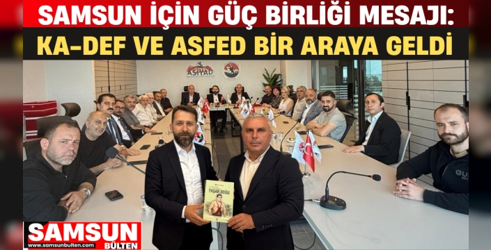 KA-DEF Genel Başkanı Şerif Korkmaz'dan ASDEF Genel Başkanı Osman Yılmaz'a Ziyaret