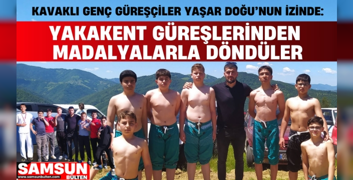 Kavaklı Genç Güreşçiler Kispetin Hakkını Veriyor
