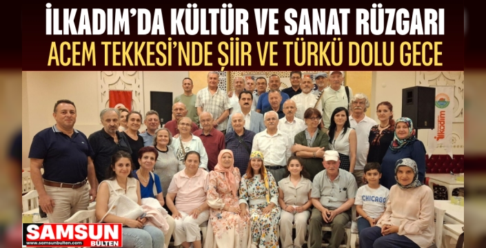 İlkadım Belediyesi Acem Tekkesi, anlamlı bir kültür-sanat etkinliğine daha ev sahipliği yaptı