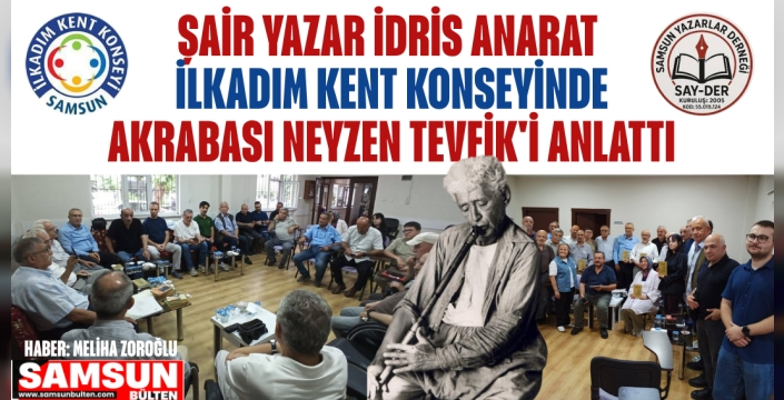 Şair Yazar İdris Anarat Akrabası Neyzen Tevfik'i anlattı