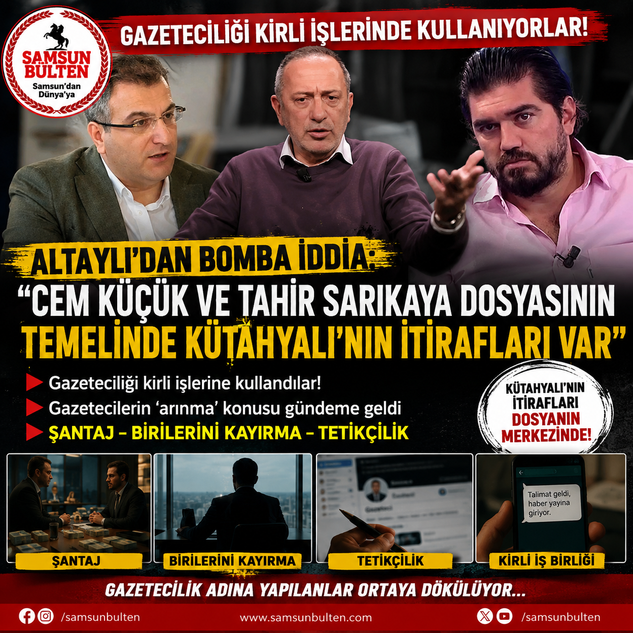 Altaylı: Gazetecilik kimliğini bir kılıf olarak kullandılar