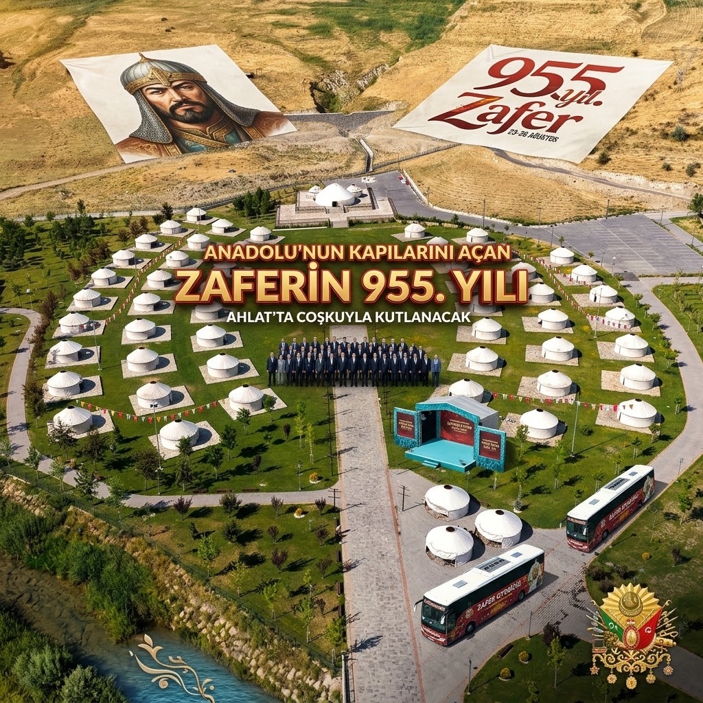 ANADOLU’NUN KAPILARINI AÇAN MALAZGİRT ZAFERİNİN 955. YILI AHLAT’TA COŞKUYLA KUTLANACAK