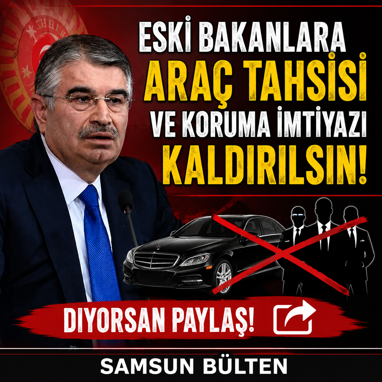 Eski Bakanlara Araç ve KorumaTahsisi Bardağı Taşırdı
