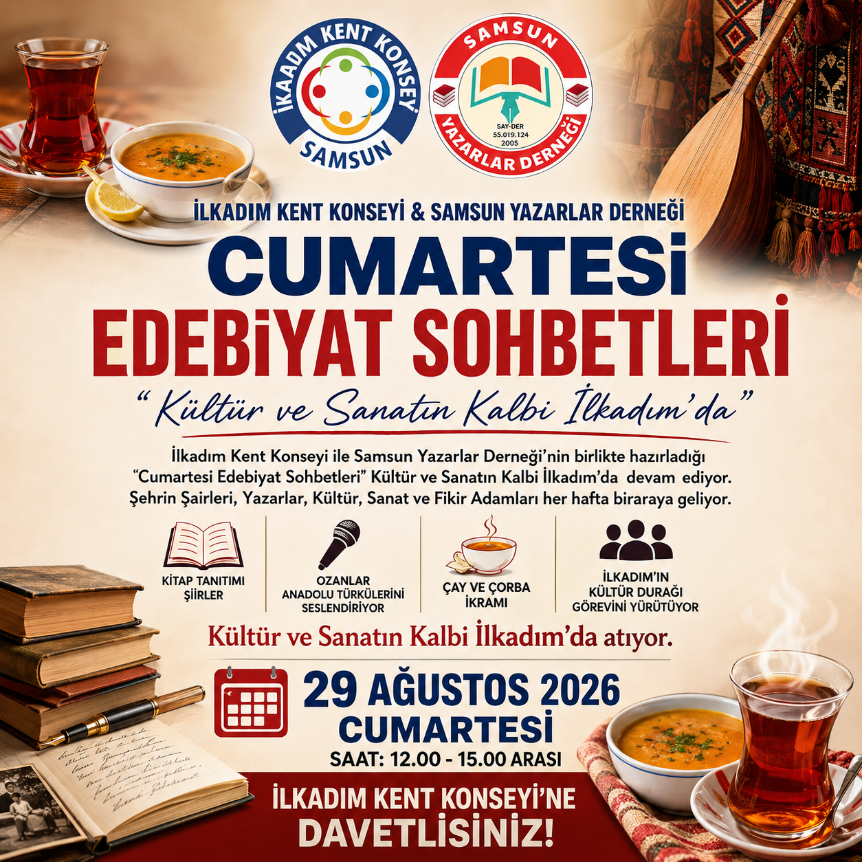 Kültür ve Sanatın Kalbi İlkadım’da Atıyor