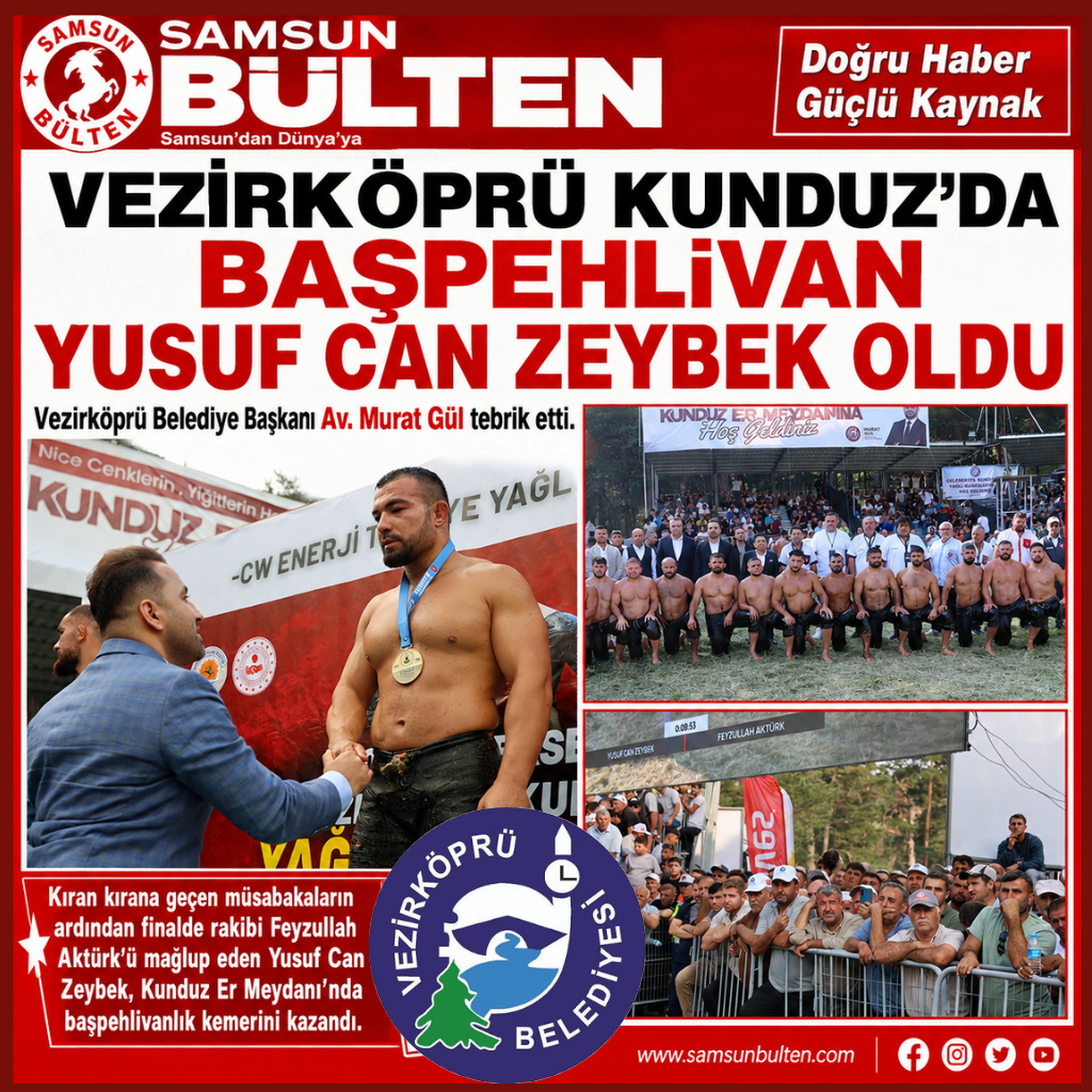 Yusuf Can Zeybek, Kunduz Er Meydanı’nın başpehlivanı oldu