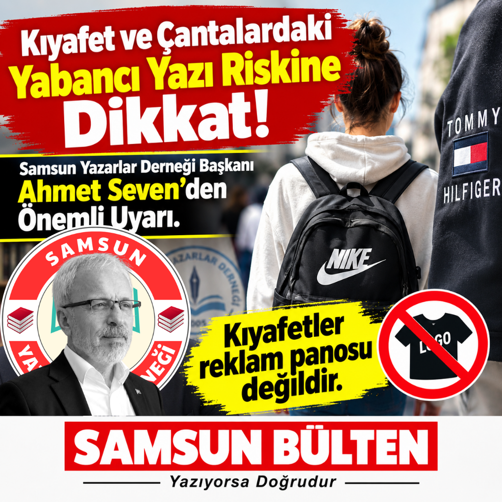 Kıyafet ve Çantalardaki Yabancı Yazı Riskine Dikkat
