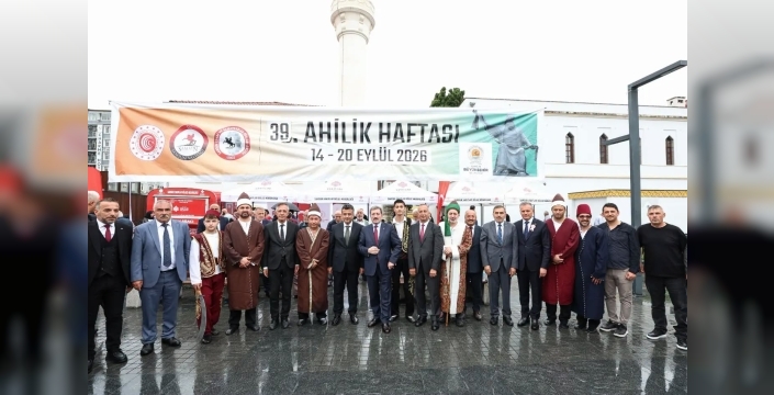 Samsun'da 39. Ahilik Haftası Saathane Meydanı’nda Coşkuyla Kutlandı