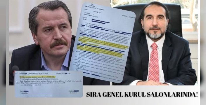 SIRA GENEL KURUL SALONLARINDA!
