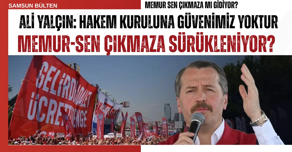 Ali Yalçın senin derdin hükumeti yıpratmak mı?