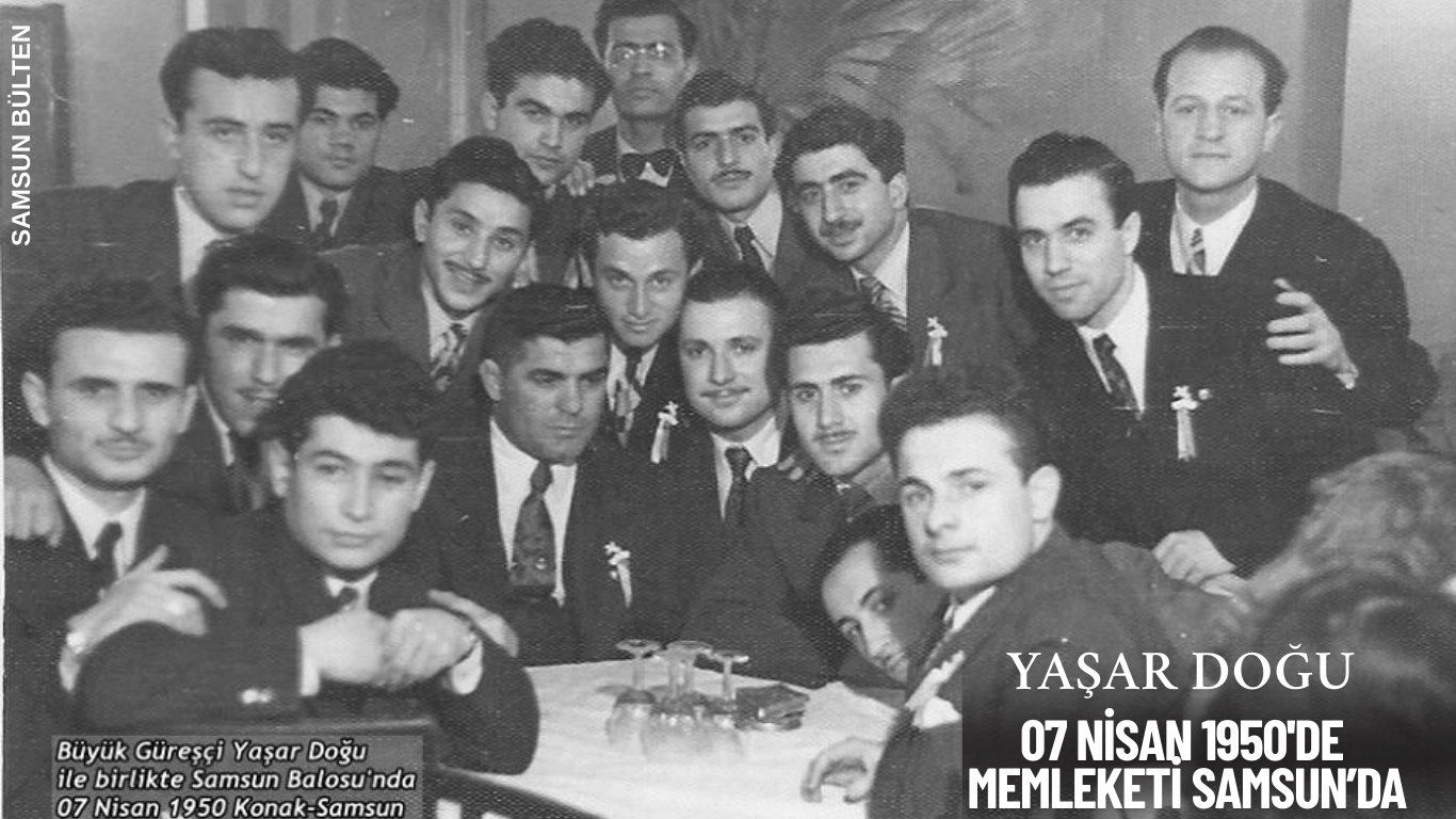 Yaşar Doğu'ya Samsunlu Hemşehrilerinin Sevgisi