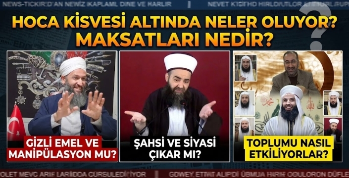 EKRANLAR VE DİJİTAL MECRALARDA 'HOCA' TARTIŞMASI