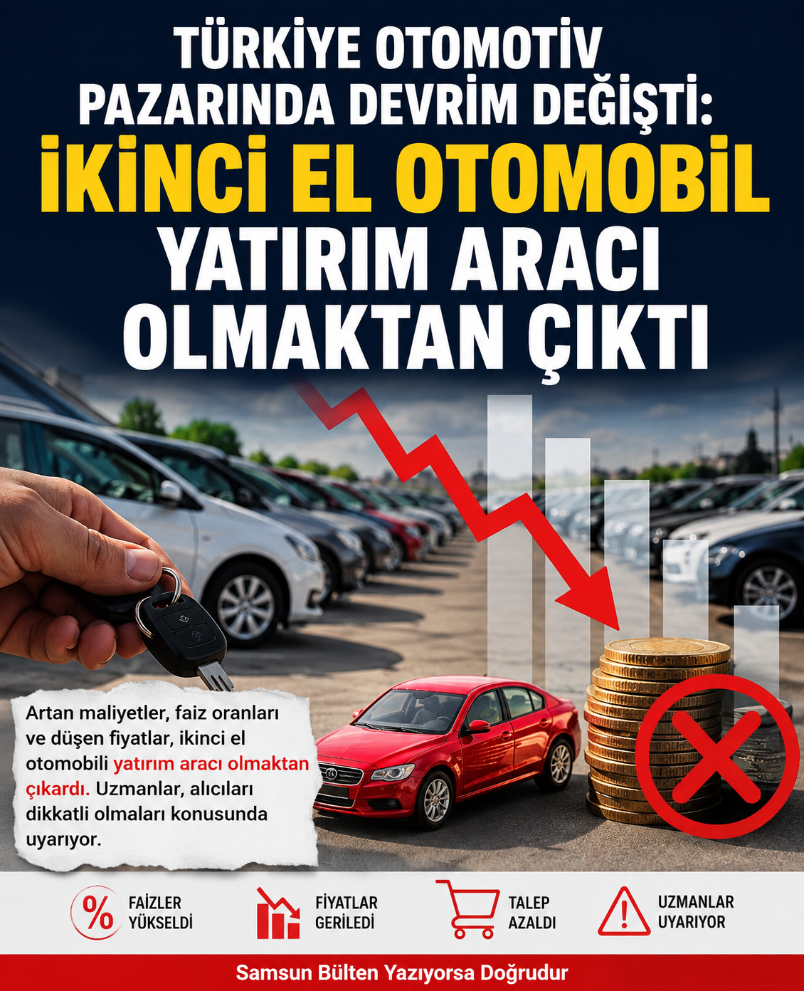 İkinci El Otomobil Yatırım Aracı Olmaktan Çıktı