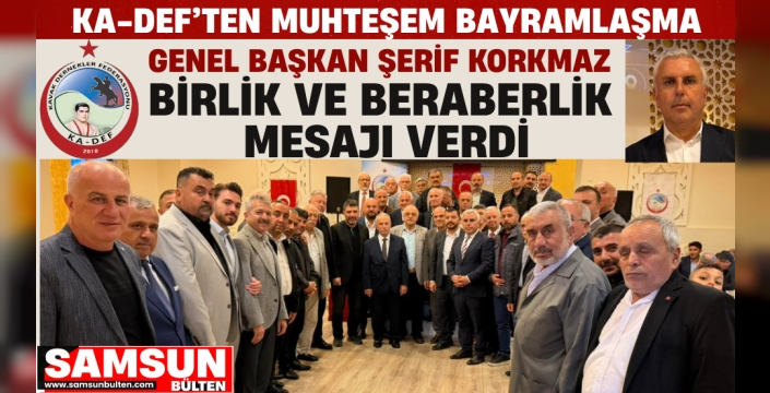 KA-DEF'ten Muhteşem Bayramlaşma Programı