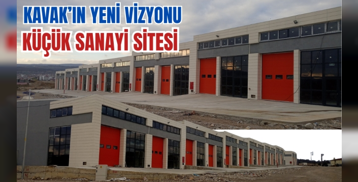 Kavak'a Yeni Vizyon: Küçük Sanayi Sitesi Görkemiyle Göz Kamaştırıyor