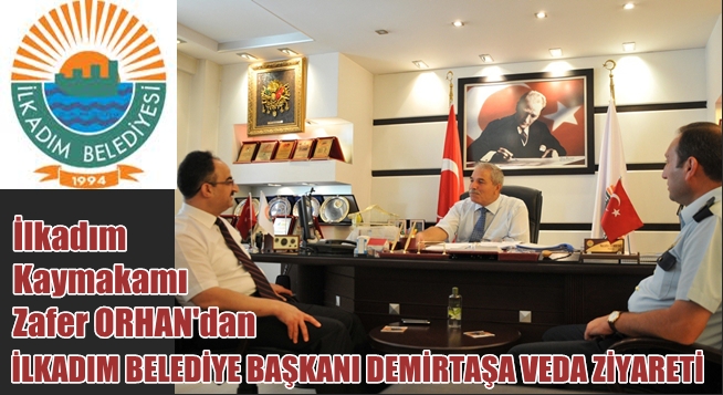 İlkadım Belediyesine Veda Ziyareti