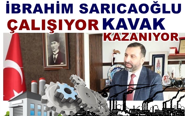 İBRAHİM SARICAOĞLU'NU TEBRİK EDİYORUM