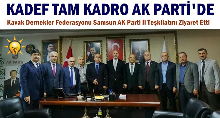 KADEF TAM KADRO AK PARTİ'DE
