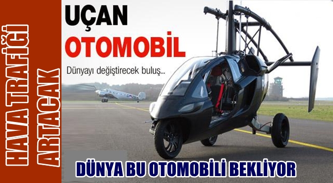 Dünyanın ilk uçan otomobili