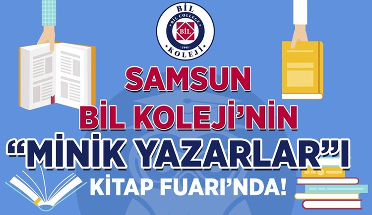 SAMSUNLU MİNİK YAZARLAR KARADENİZ KİTAP FUARINDA