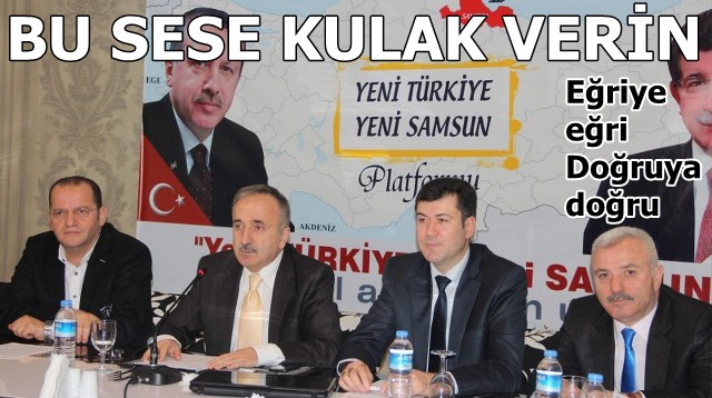 Yeni Samsun Platformundan uyarıcı açıklamalar