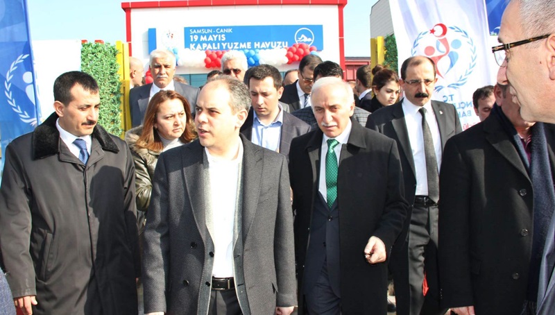 Geleceğin yüzücüleri Samsun'da yetişecek