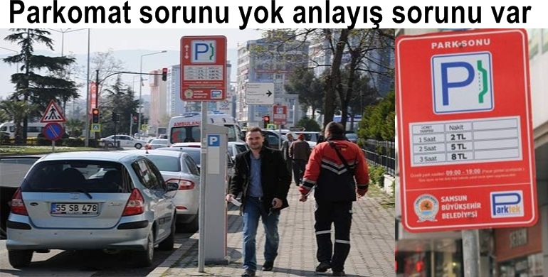 Parkomatı sorun haline getirenler sorunlu