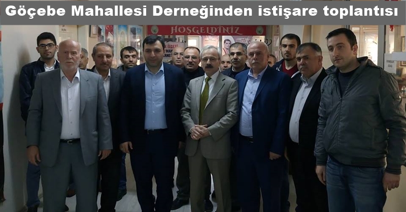 Kavak İlçesi Göçebe Mahallesi Derneğinden istişare toplantısı
