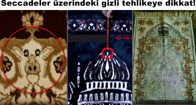 Seccadelerin üzerindeki gizli işaretler