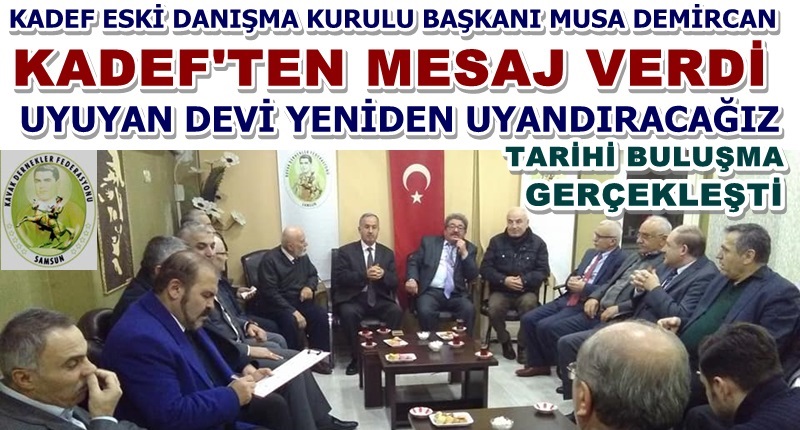 Musa Demircan;'Uyuyan Devi Yeniden Uyandıracağız'