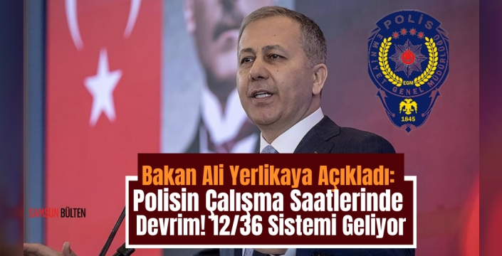 Polisin Çalışma Saatlerinde Devrim! 12/36 Sistemi Geliyor