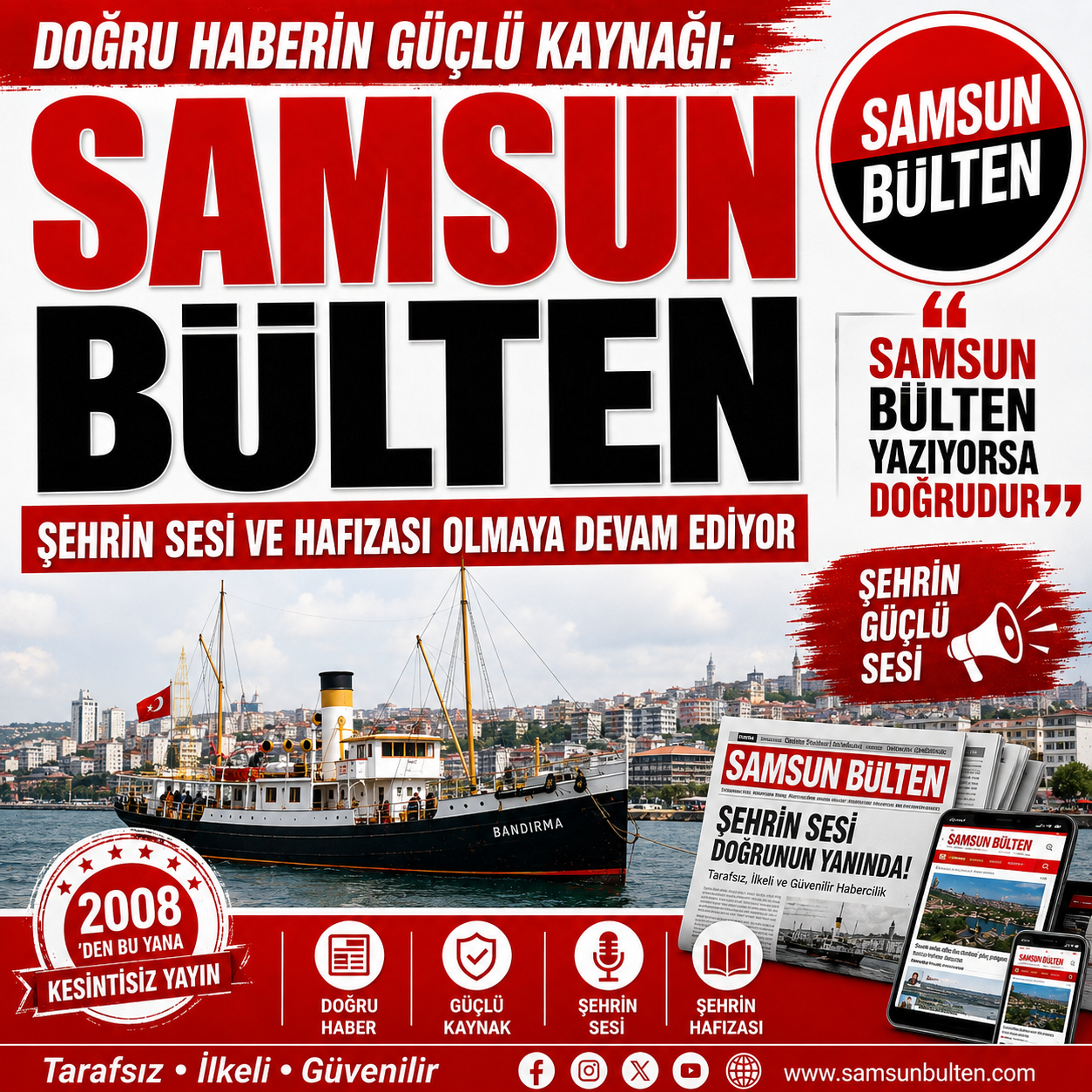 Samsun Basınının Güçlü Sesi: Samsun Bülten