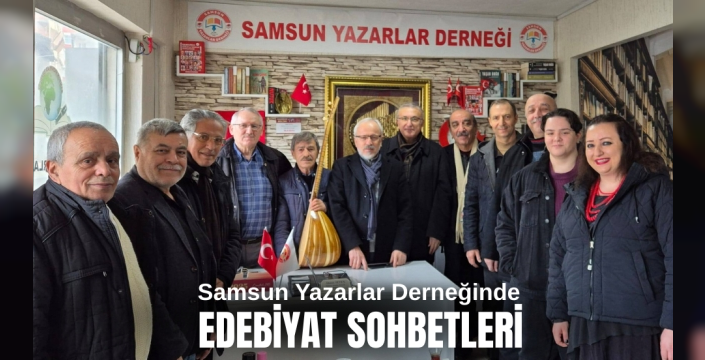 Samsun Yazarlar Derneği’nde Kültür Ocağı Tütmeye Devam Ediyor