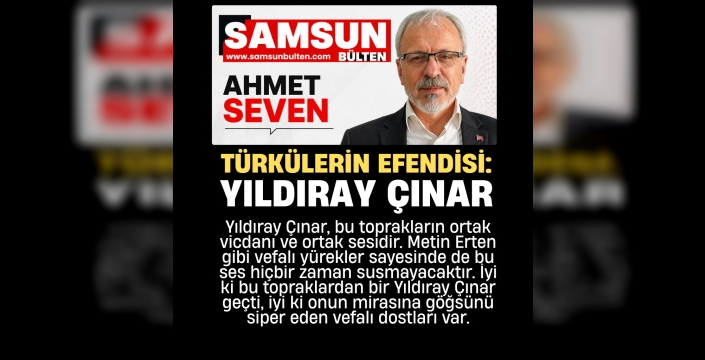 Yıldıray Çınar: Türkülerin Efendisi